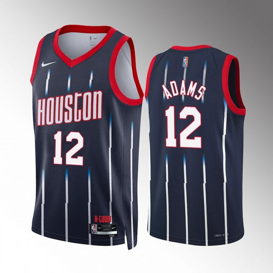 Houston Rockets #12 Steven Adams 2023-24 City Edition Jersey