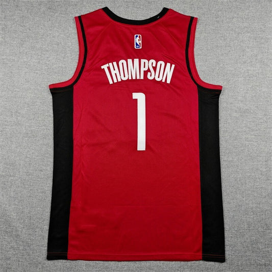 Houston Rockets #1 Amen Thompson Rockets 1 Red Style 1