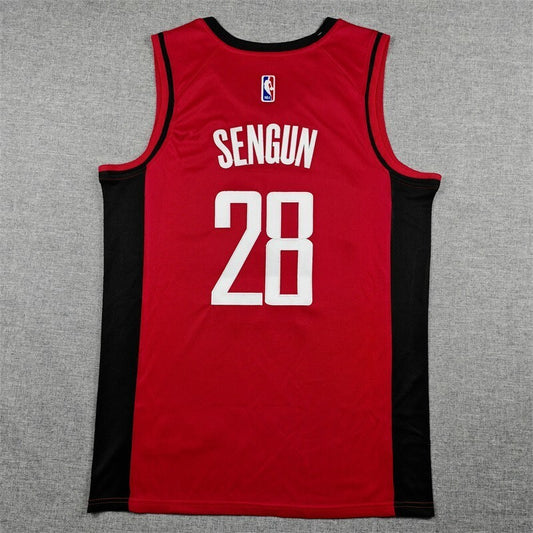 Houston Rockets #28 Alperen Sengun Rockets 28 Red Style 1