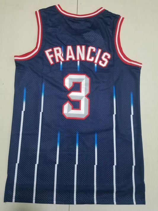 Houston Rockets #3 Francis Rockets 3 Retro Blue s-xxl Style 1