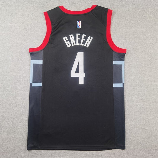 Houston Rockets #4 Jalen Green Rockets 4s-xxl Style 3