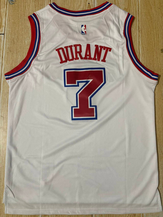 Houston Rockets #7 Kevin Durant White Rockets 7 City Edition Style 1
