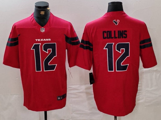 Houston Texans #12 Nico Collins V2 Style 2
