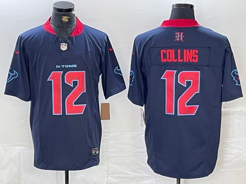 Houston Texans #12 Nico Collins V3 Style 1