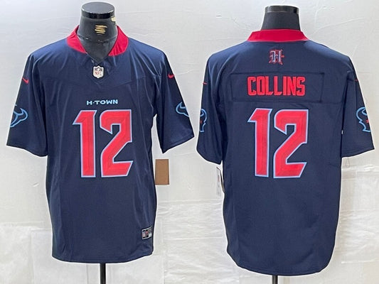 Houston Texans #12 Nico Collins V3 Style 1