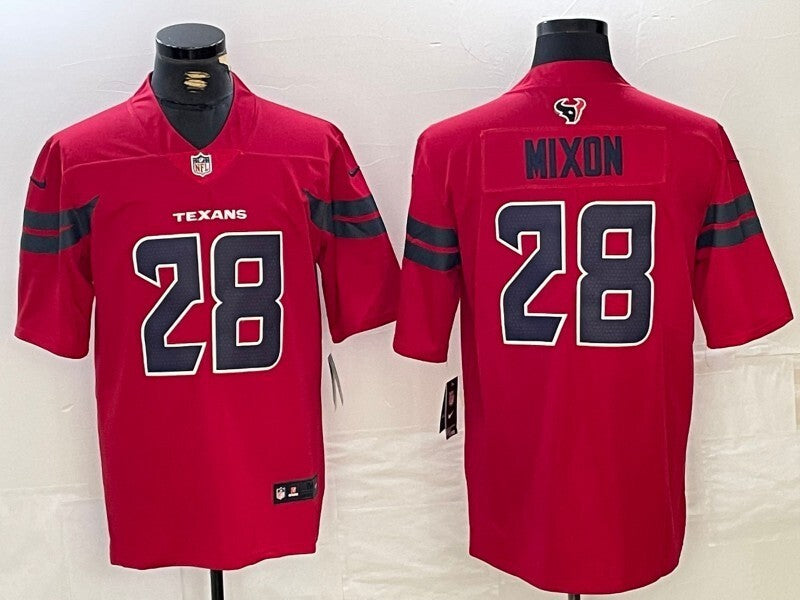 Houston Texans #28 Joe Mixon V2 Style 1