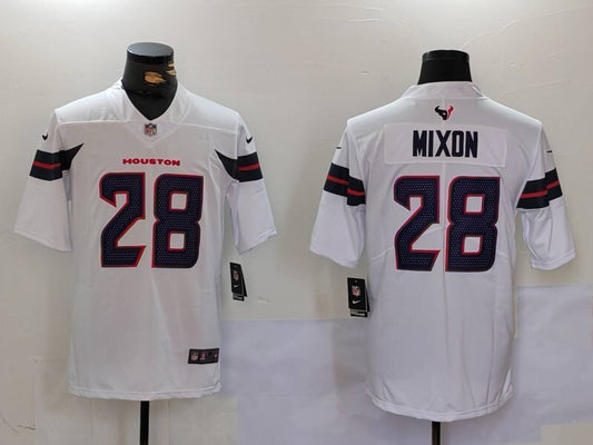 Houston Texans #28 Joe Mixon V2 Style 2