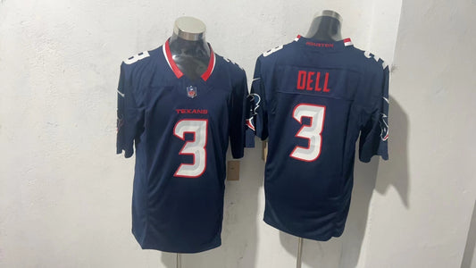 Houston Texans #3 Tank Dell Style 3