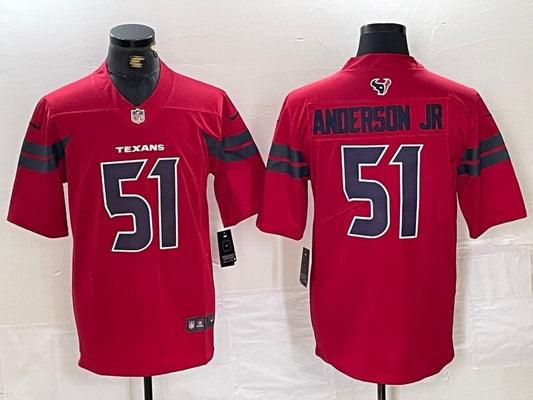 Houston Texans #51 Will Anderson Jr. V3 Style 2