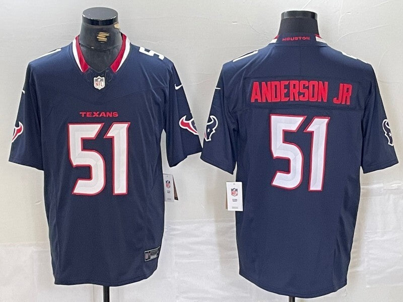 Houston Texans #51 Will Anderson Jr. V3 Style 3