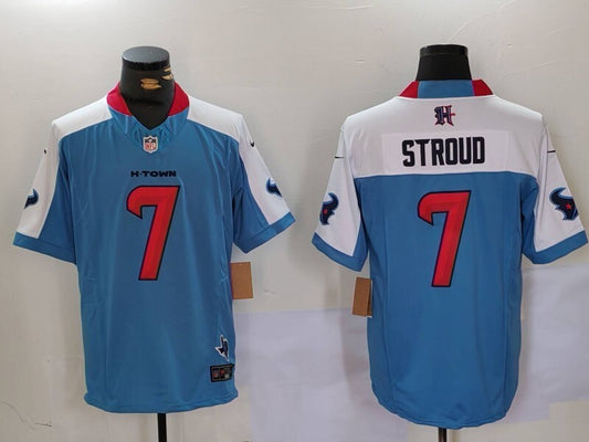 Houston Texans #7 C.J. Stroud Edition Retro Adult Style 4
