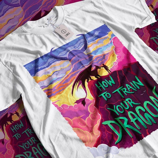 How to Train your Dragon Animation Movie Streetwear Graphic Unisex Short Sleeve T-Shirt