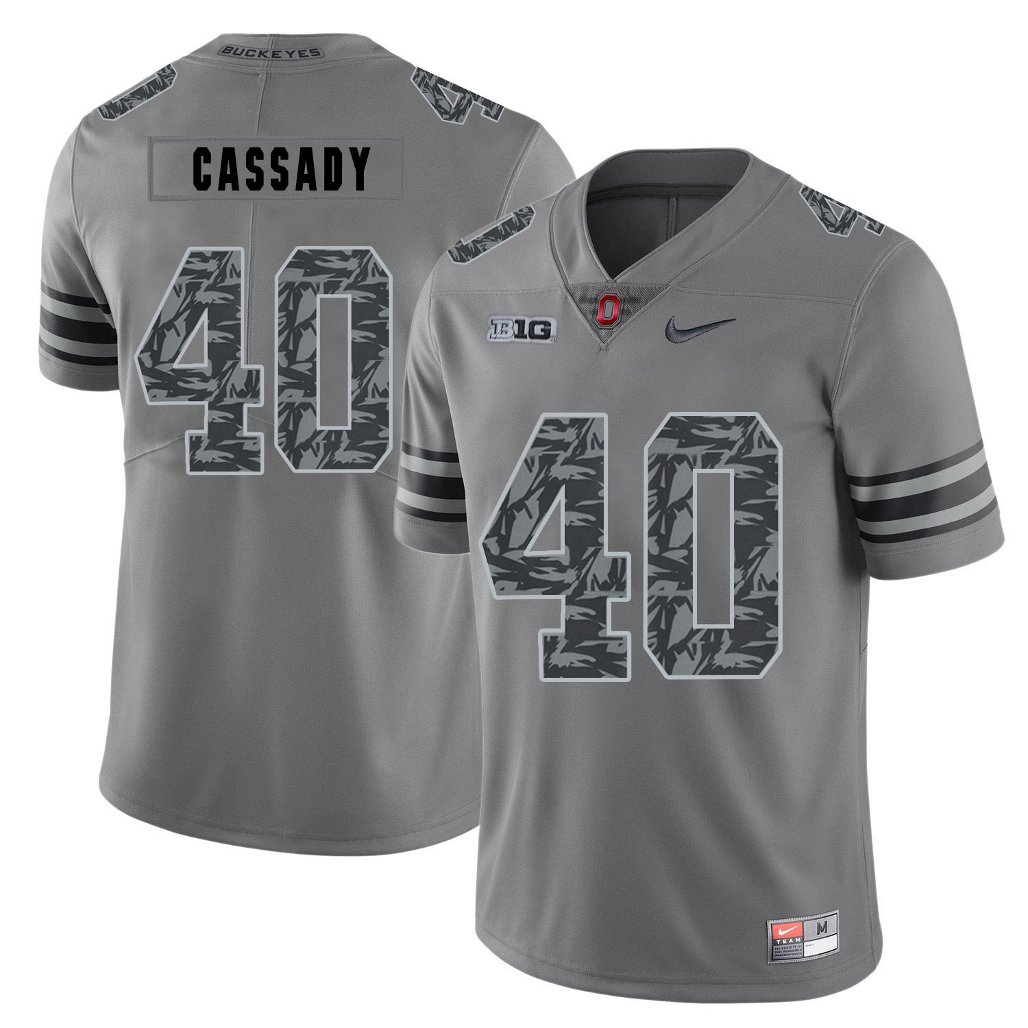 Howard Cassady 40 Pattern Dark Gray