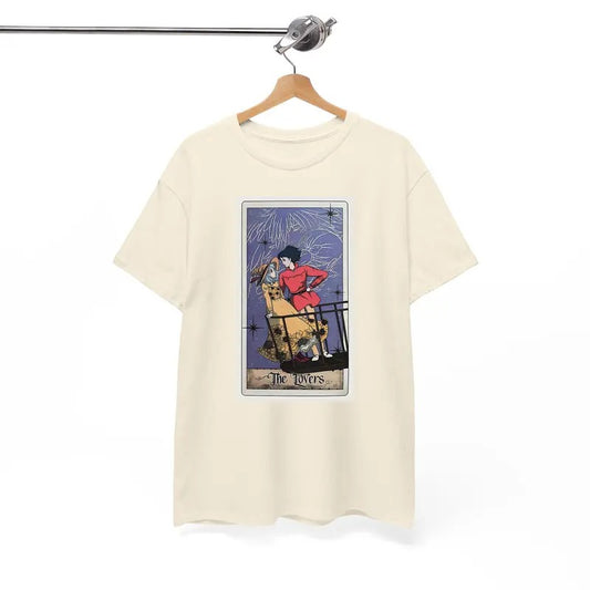 Howl And Sophie Tarot Card Tshirt, Howls Moving Castle Tshirt, Howl And Sophie, Calcifer, Anime Hoodie, Sweatshirt