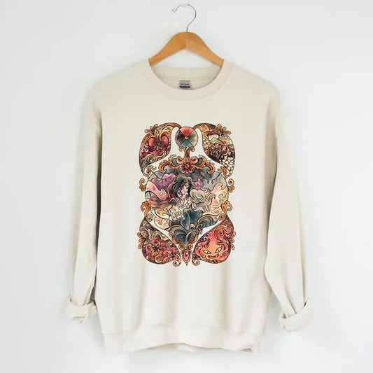 Howl's Moving Castle Sweatshirt, Howl and Sophie Shirt, Ghibli Shirt, Hayao Miyazaki, Studio Ghibli Gift, Anime Howls...