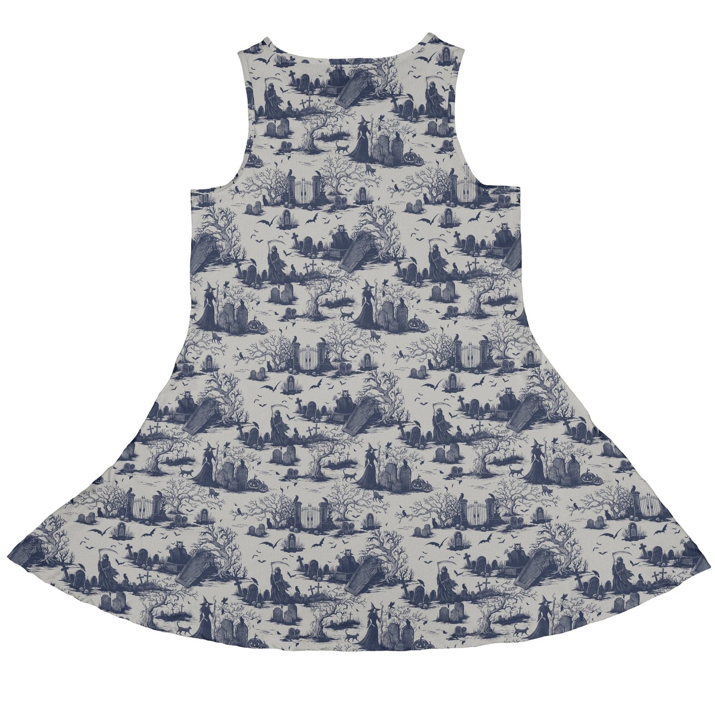 Haunted Graveyard Light Sleeveless Dress