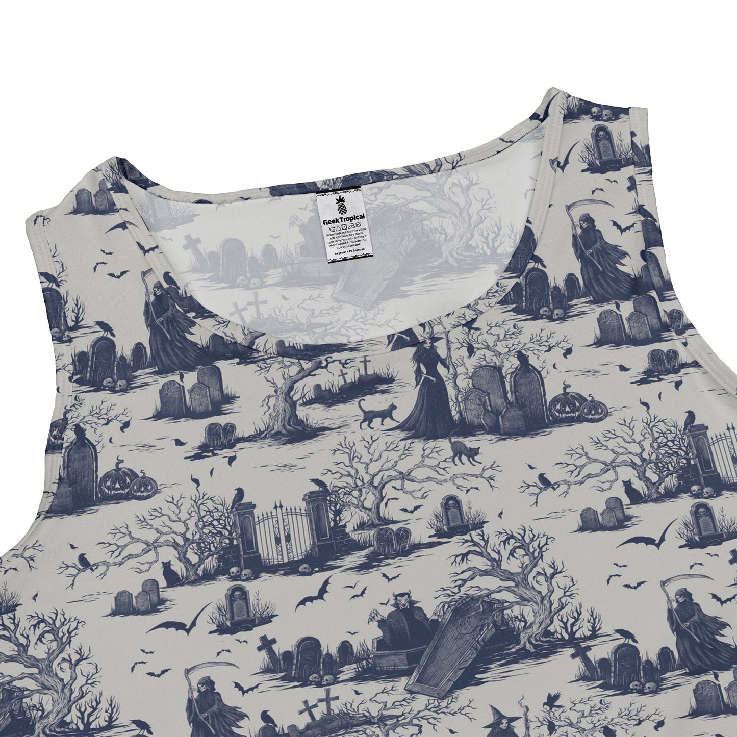 Haunted Graveyard Light Sleeveless Dress