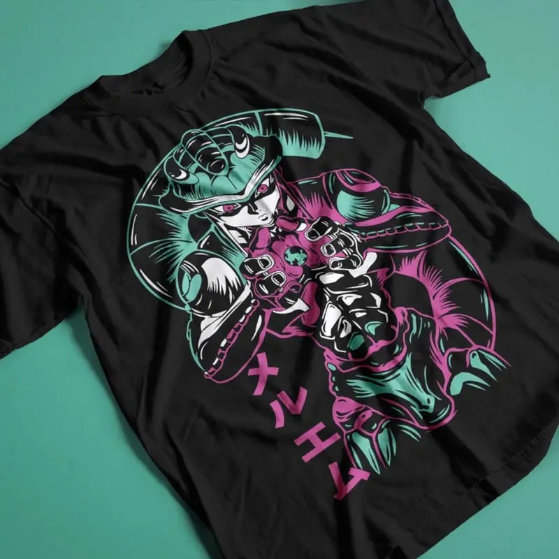 Hunter X Hunter Anime T-Shirt & Sweatshirt, Meruem The King Graphic Tee, Anime Manga Lover Gifts shirts guy Ball Cotton Dragon Menswear