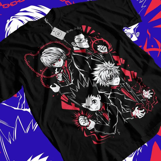Hunter X Hunter T-Shirt Gon Killua Anime Manga Unisex Tshirt T-Shirt All Size