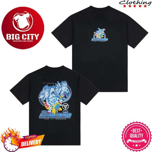 Hypland Digimon Gabumon Two Sided Shirt