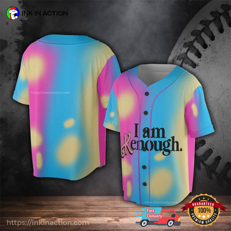 I Am Kenough Barbenheimer Movie Baseball Jersey