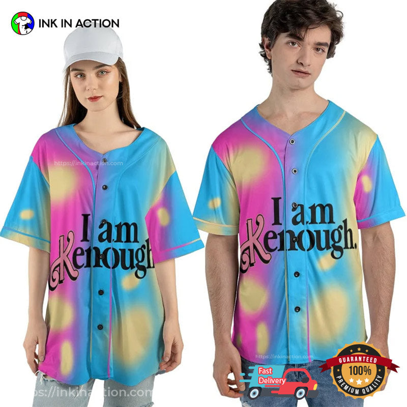 I Am Kenough Barbenheimer Movie Baseball Jersey