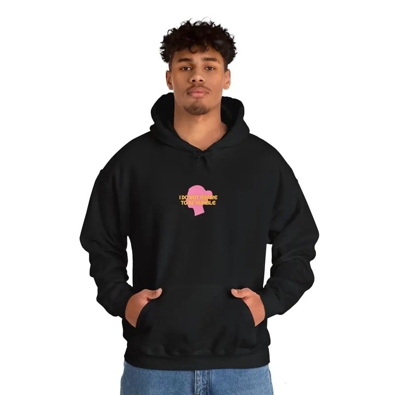 I Do Not Aspire to be Humble Hoodie Sweatshirt - Kamala Harris T-Shirts | InkThreadWorks.com