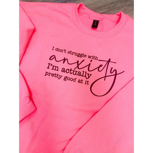 I Don't Struggle Graphic Pullover