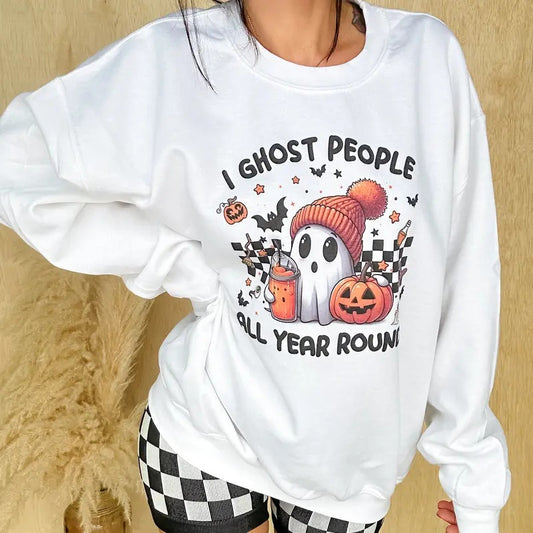 I Ghost People Graphic Top