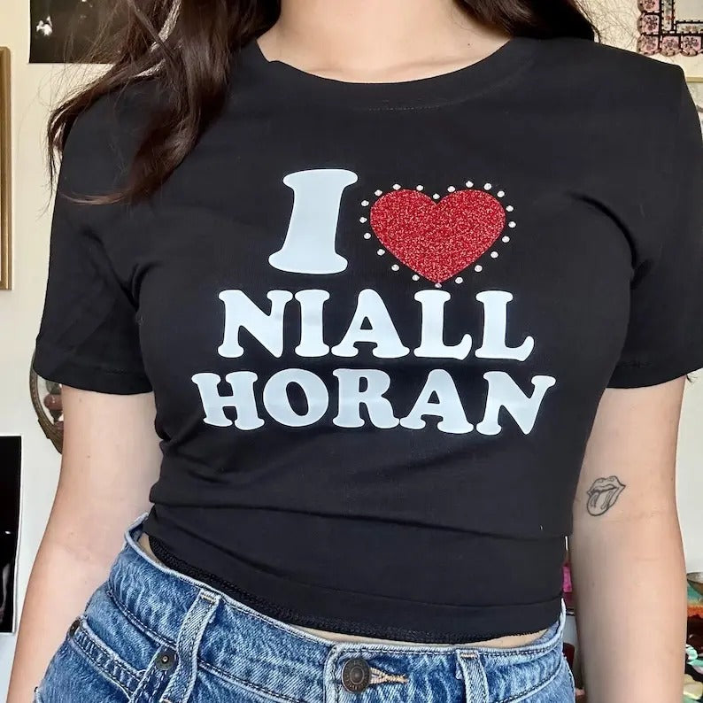 I Love <3 NH , Concert Tour T-shirt,Irish Boys, unisex T-Shirt, Trending shirt, Gift for him, gift for Niall Horan, gift for her, birthday gift