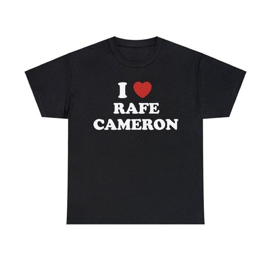 I Love Rafe Cameron Unisex Tee, Outer Banks Movie T shirt Hoodie, Sweatshirt | InkThreadWorks.com