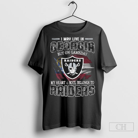 I May Live In Georgia But On Game Day My Heart And Soul Belongs To
