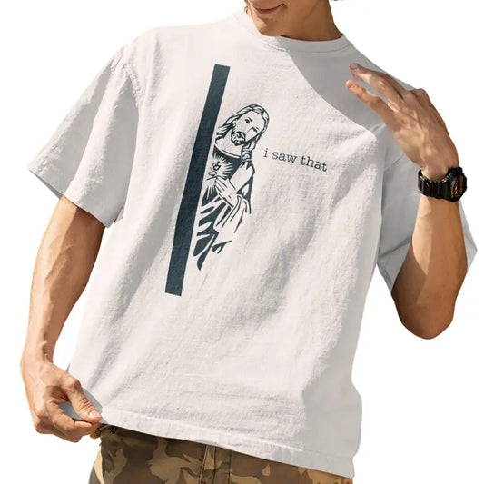 I Saw That Jesus Meme Christian God Womens Mens Funny T-Shirt Hoodie, Sweatshirt | InkThreadWorks.com