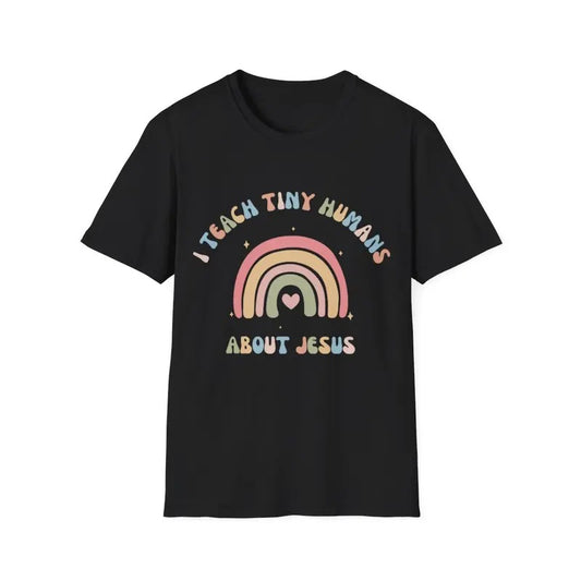 I Teach Tiny Humans About Jesus T-Shirt, Menswear Top, Womenswear Top Hoodie, Sweatshirt | InkThreadWorks.com