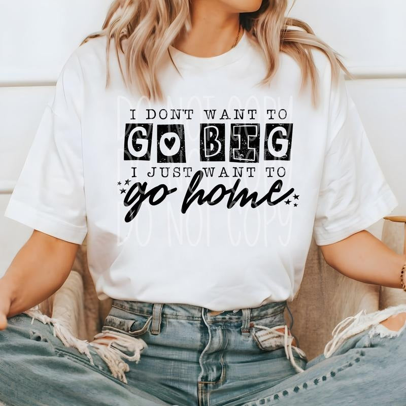 I don't want to go Big DTF Transfers - THIS IS NOT A SHIRT Hoodie, Sweatshirt | InkThreadWorks.com