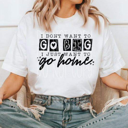 I don't want to go Big DTF Transfers - THIS IS NOT A SHIRT Hoodie, Sweatshirt | InkThreadWorks.com
