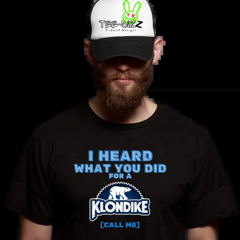 I heard what you did... Call me -  Men's Funny T-Shirt - Men's Top with Funny Graphic Design - Menswear Casual Cotton Tshirt Shortsleeve Crewneck