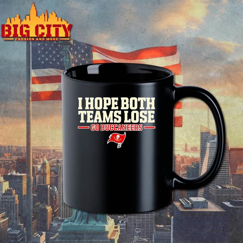 I hope both teams lose go Tampa Bay Buccaneers logo Shirt