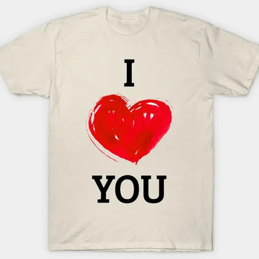 I love you T-shirt, I love you gift | I <3 You, I Love Shirt, I Heart Shirt, Birthday Gift Ideas Tee, Shortsleeve...