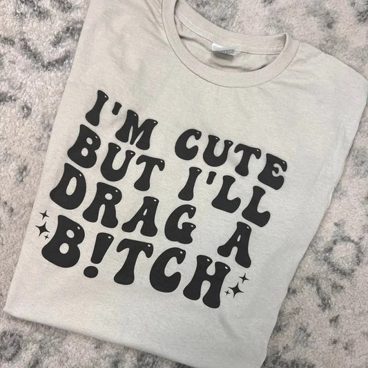 I'm Cute Graphic Tee