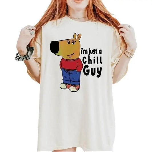 I'm Just A Chill Guy Shirt, Chill Guy Sweatshirt, Funny Tik Tok Meme Shirt, Just A Chill Guy T-shirt, Trendy Chill Guy...
