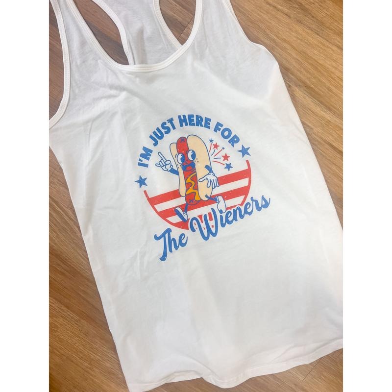 I'm Just Here Graphic Top