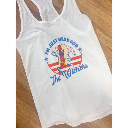 I'm Just Here Graphic Top