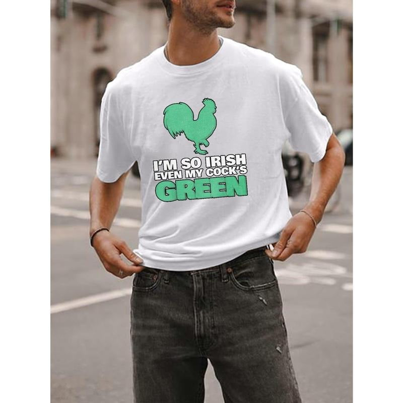 [I'm So Irish Tee] Summer Casual Short Sleeve T-shirt