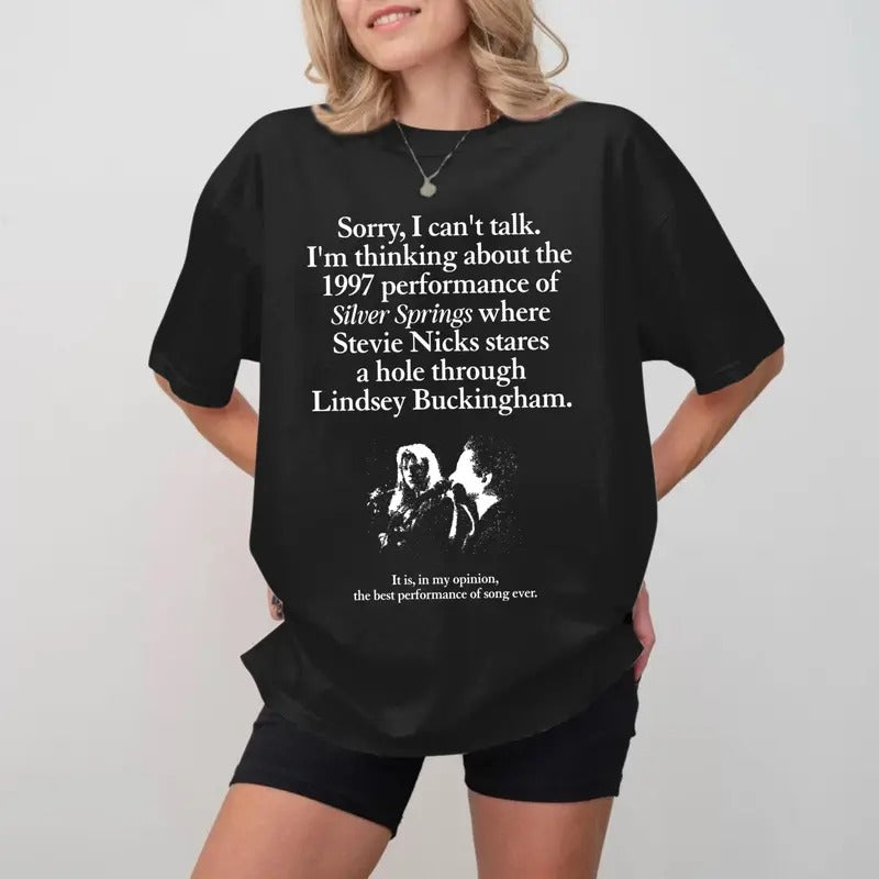 I'm Thinking About The 1997 Performance Of Springs T-Shirt, I'm Thinking About The 1997 Funny T-Shirt, Stevie Nicks,...