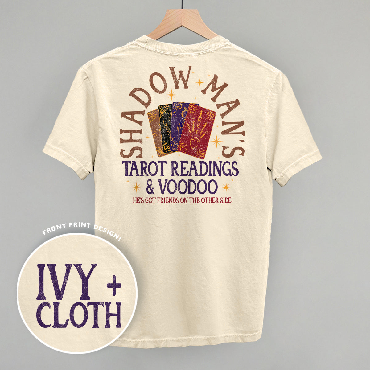 Shadow Man's Tarot Readings (Back Print)