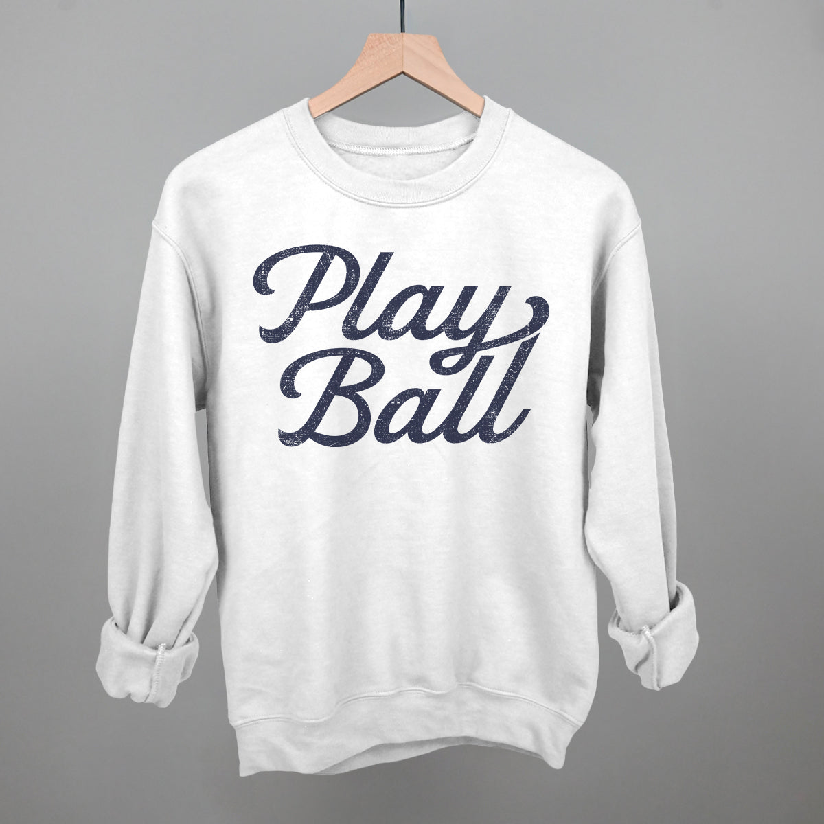 Play Ball (Vintage Script)