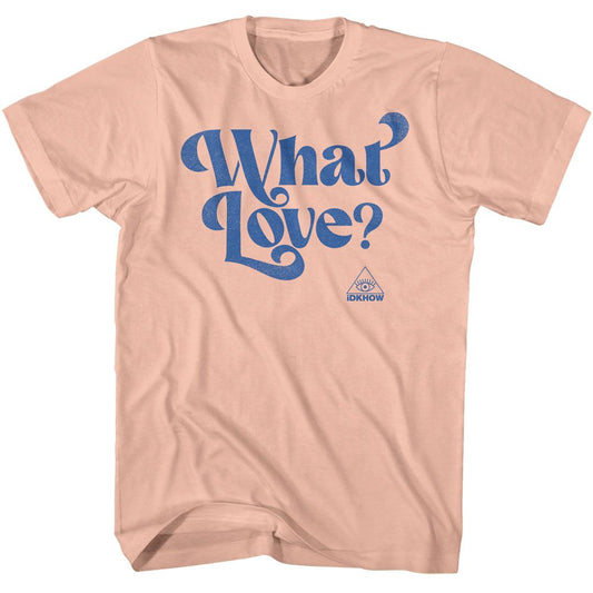 Idkhow - What Love - American Classics - Solid Orange Adult Short Sleeve T-Shirt