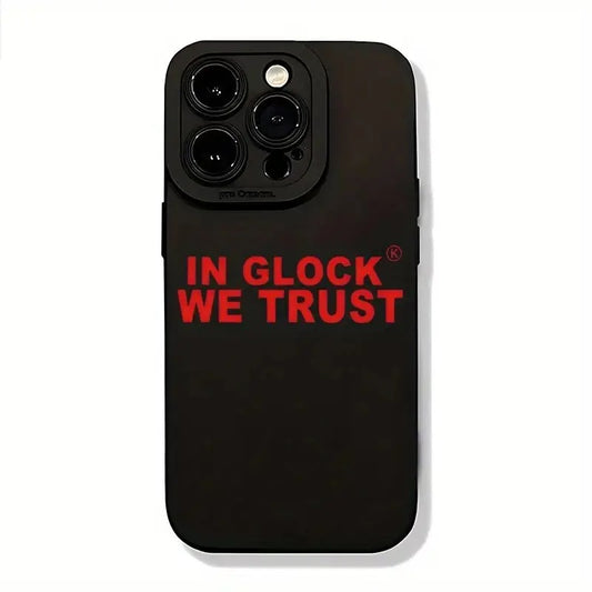 IN GLOCK WE TRUST - A Creative TRUST Pattern Mobile Phone Case T-Shirts, Hoodie, Sweatshirt | InkThreadWorks.com