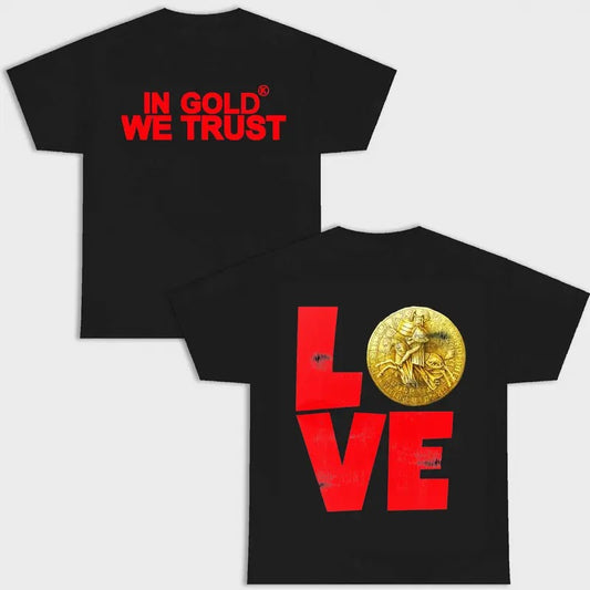 IN GOLD WE TRUST DOUBLE SIDES BLACK VERSION MENWEAR GANG SHIRT Hoodie, Sweatshirt | InkThreadWorks.com